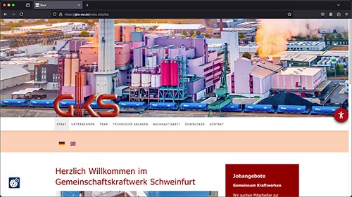 Website GKS Schweinfurt