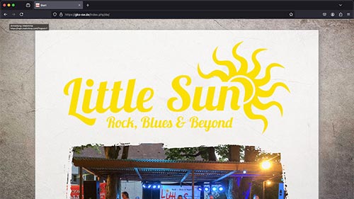 Website little sun band